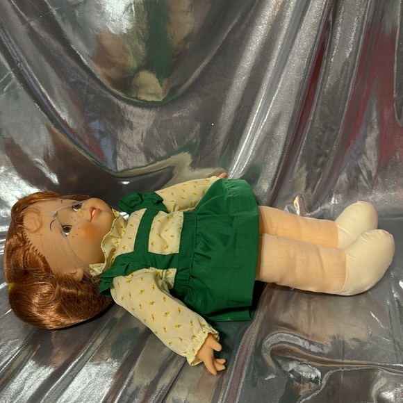 VINTAGE 1988 NORTHERN TISSUE DOLL 16" RED HAIR FRECKLES ADVERTISING TOILET PAPER - Picture 4 of 7